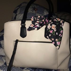 Off white/ Cream purse.